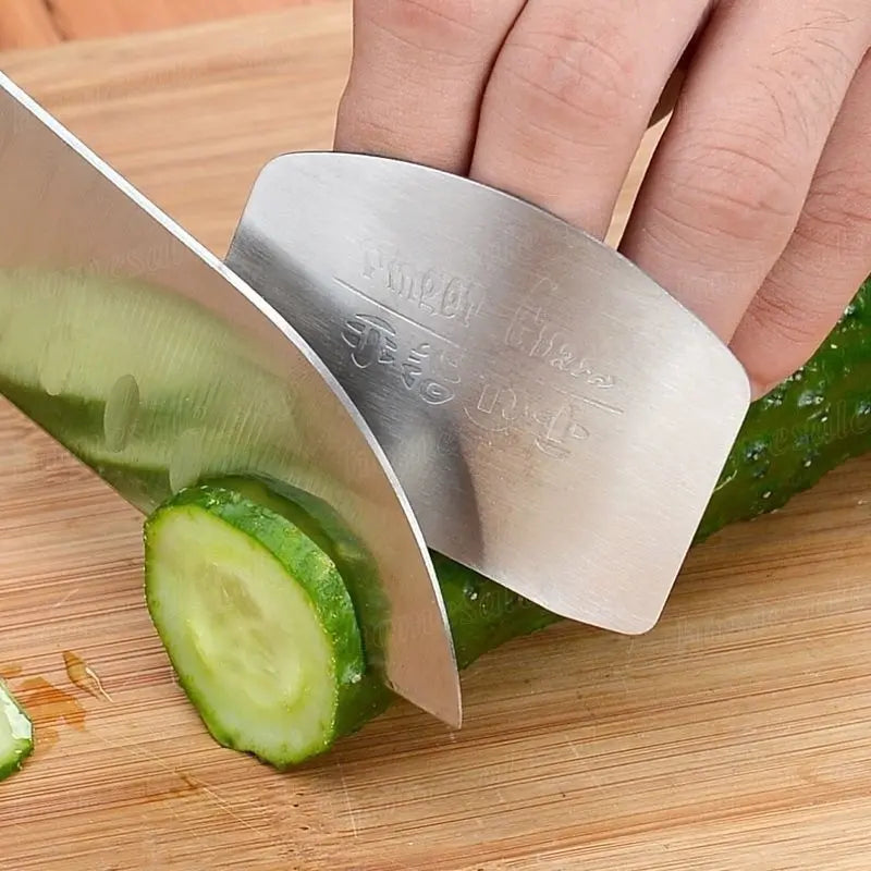 "SteelGuard Kitchen Safety Tool" – A must-have for worry-free chopping.